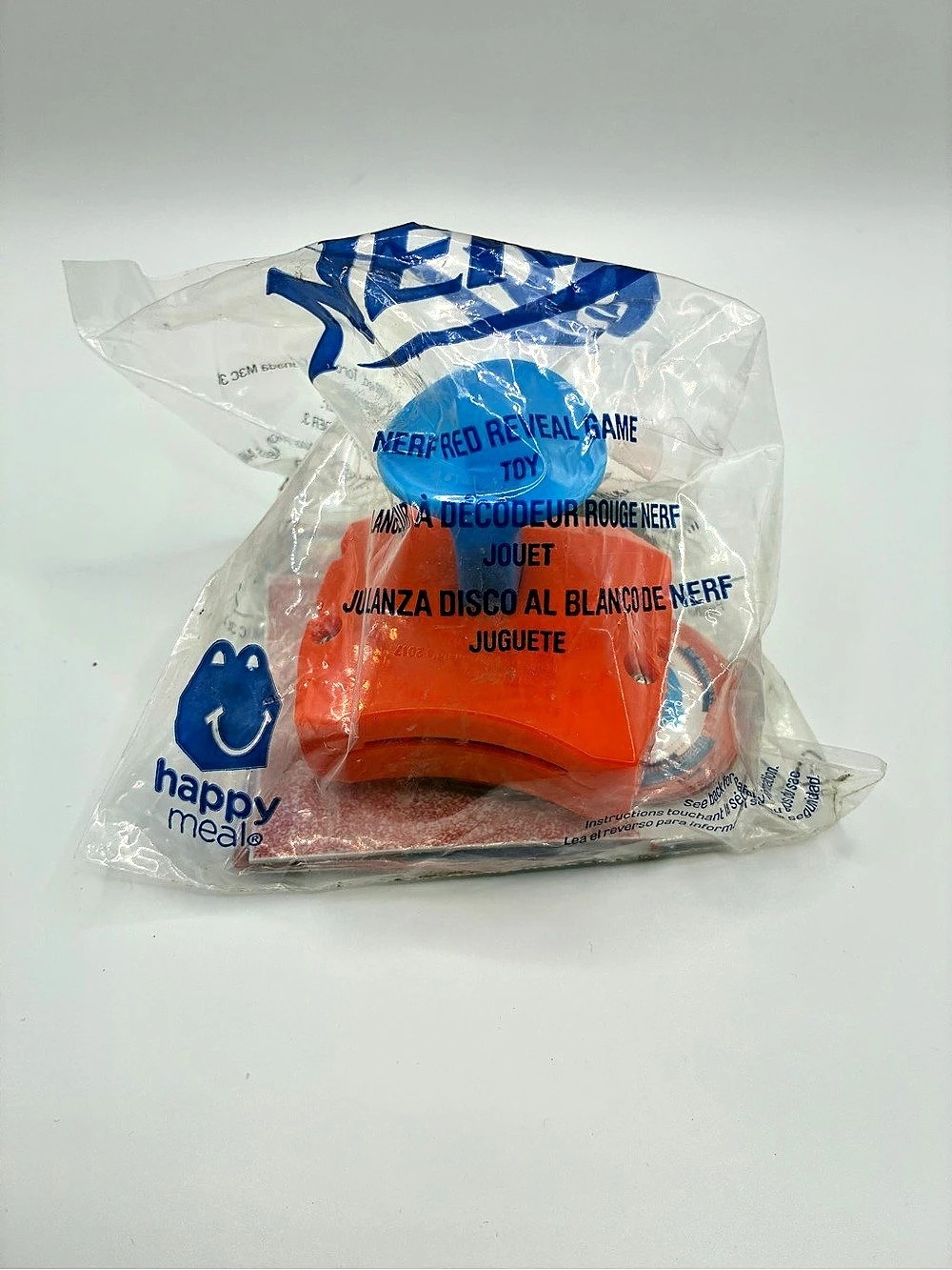 McDonald's Happy Meal Toy Orange & Blue NWT